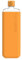 memobottle Paquete SLIM (mandarina) – Botella de 15 onzas (450 ml) – Botella de silicona y tapa | Botella de agua elegante, delgada y plana para bolsas y portátiles | Tritan sin BPA | Moderna,