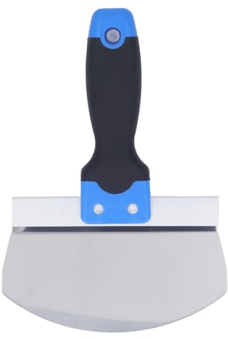 Espátula de de Acero Inoxidable para Masilla, Herramienta Manual para Paneles de Yeso con Borde Liso para Pintor Yesero