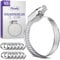 Filzada® 10x Schlauchschellen Edelstahl 25-40 mm - Schlauchklemme - rostfreie Schraubschelle - Schlauchschelle für Pool, Waschmaschine uvm - Schlauchklemmen Set - Schellen Set