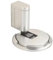 Türstopper Boden Kleben, Tür Stopper Boden Ohne Bohren, Höhenverstellbarer Türhalter Boden Selbstklebend oder zum Schrauben, Floor Door Stopper für Verschiedene Türtypen