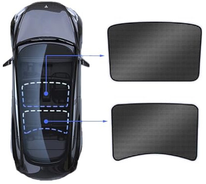 Protection Sunshade Privacy Sun Shade For Tesla For Model 3 Y Car Side Window Sunshade Blind Shading For Camping Hiking Rest Accessories Sun Shades(A Black Ice 2piece)