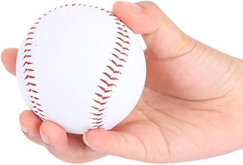 Risegun Baseball Softball, 7,2cm Training Baseball Ball Kuhhaut Sport Baseball Softbälle Basebälle Weicher Ball Praxis Soft Ball Für Kinder Teenager Spieler Trainingsspiel