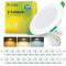 Fondiiz 20er Set LED Einbaustrahler 230V Dimmbar, 6W 700LM LED Spots Warmweiß 2700K Neutralweiß 4000K Kaltweiß 6000K, IP44 Deckenspots LED 98mm für Badezimmer Wohnzimmer Küche, Weiß