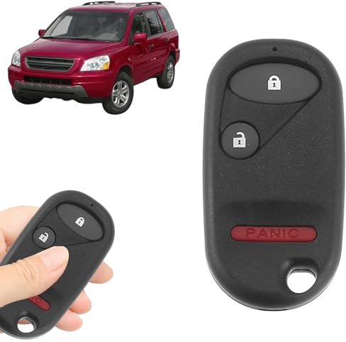 Boxonly Replacement Keyless Entry Remote Car Key Fob 433MHz NHVWB1U523 3-Button Compatible with for Honda Civic (2001–2007), for Honda Pilot (2003–2007) – Smart Replacement