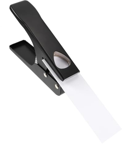 LRXIYODE Werkzeug im Eleganten Stil zum Stanzen von Gitarrenplektren aus Eisen mit Silikonpad und Standardisiertem Lochdesign für Gitarrenzubehör