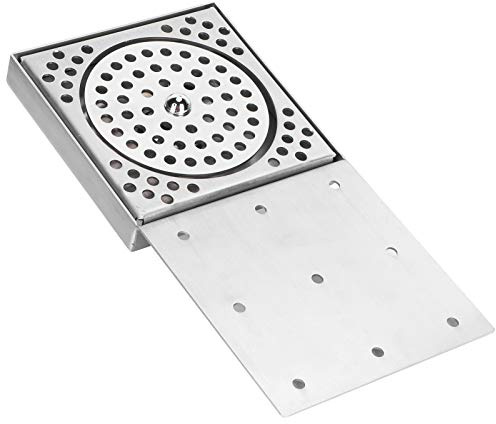 Halearo Lavabicchieri automatico, sciacquatore di vetro ad alta pressione con spruzzatore multiangolare, per e bar di casa, in acciaio inox, 1 pezzo
