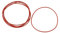 sourcing map 5 Stk Rot 70mm x 1,5mm Silikon Gummi Dichtung O Ring Dichtring Hitzebeständig de