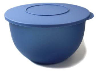 Tupperware Junge Welle Schüssel 4,3 L dunkelblau Servierschüssel Schale Servieren