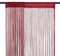 vidaXL 2X Fadenvorhang Vorhang Dekovorhang Raumteiler Türvorhang Fadengardine Gardine Fenstervorhang Fadenvorhänge 100x250cm Burgunderrot