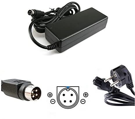 Top Chargeur * Adaptateur Secteur Alimentation Chargeur 12V 4 PIN pour Remplacement FOXLINK FA-1202400STA pour Décodeur SFR
