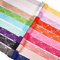 BENECREAT 50mm x 20 Yards Spitze Stoff Stretch Elastic Trim Spitze für Stirnbänder Strumpfbänder Hochzeit Bouquet Machen 20 Farben (1 Yard/Farbe)