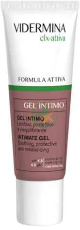 Vidermina Clx Attiva - Gel Intimo Lenitivo Protettivo Riequilibrante pH4.5, 30ml