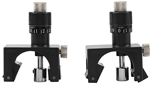 2 X Magnetische Hobelmesser-Einstellvorrichtunge Einstellvorrichtung Einstelllehre Hobelmessereinsteller Holzbearbeitungswerkzeug mit Holzkiste