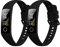 kwmobile 2x Cinturino TPU Silicone Fibbia Compatibile con HONOR Band 5 / Band 4 Cinturino - Cinturini 14-22 cm