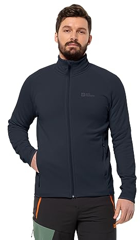 Jack Wolfskin Herren BAISELBERG FZ M Fleece-Jacke, Night Blue, L