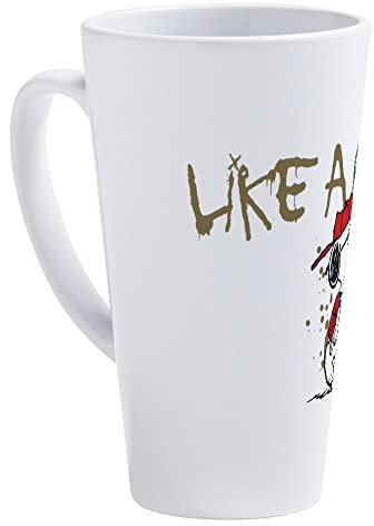 BAAROO Peanuts Snoopy Like A Boss Light - Tazza per latte macchiato