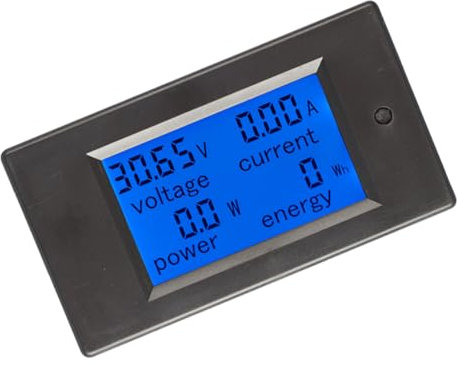 PACKOVE 100a Digital Display Battery Tester Lcd Screen Voltage for Portable Devices Power Banks Equipment and More Battery Capacity Checker