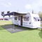 ARKEM Zeltteppich 300x600 cm Camping Teppich Outdoor Vorzeltteppich Outdoorteppich Zeltteppich Hellgrau