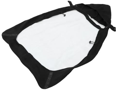 Abaodam Hosenträger Umhang Ringschlinge Wander-Babytrage Winterponcho Babytrage Abdeckung Babytragehülle Trageumhang für Neugeborene Rucksack Trageumhang Gurt Mantel Sitzbezug Flanell