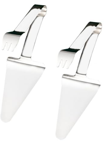 Alipis 2piezas Pala Para Pizza y Queso Palas Plateadas Espátula Antioxidante y Resistente Para Cocina y Familia