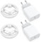 Chargeur USB C, Prise Replacement for iPhone 16/16 Pro/16 Pro Max/16 Plus/15, for Galaxy S24/S23/A54, Pad, 25W USBC Prise Rapide et 2M Cable Mural Adaptateur Alimentation Type C Secteur