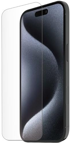 Tiger Glass Lite Verre TREMPE iPhone 16 Pro - Protection Ecran - Verre Trempé Résistant 9H - Anti-Traces de Doigt, Haute Sensibilité Tactile, Applicateur Pose Facile sans Bulles - Garantie à Vie