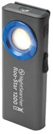 NightSearcher RooStar 1200 | 1200 Lumens | Rechargeable Worklight