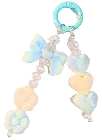 carotoe Beaded Phone Strap Multipurpose Decoration Trendsetting Beaded Phone Cord For Smartphones Daily Travel Use