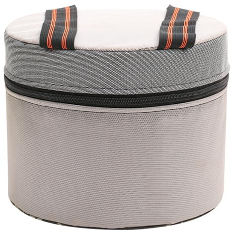 NASSMOSSE Gartenhocker Schaum Schwerlast tragbarer Gartensitz Reißverschluss Gartenhocker mit Seitentasche und Beinband Oxford Stoff wasserdichte atmungsaktive Gartenstuhl, 9.25x9.45in