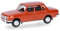 Wartburg 353 Limousine Braun Orange 1966-1984 H0 1/87 Herpa Modell Auto mit individiuellem Wunschkennzeichen