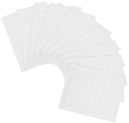 Ciieeo 1000pcs Sticky Tack Wall Adhesive Putty Double Sided Tape for Wall Hanging Easy to Apply Removable