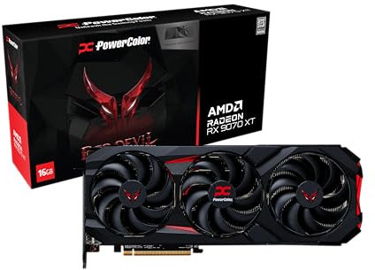 Powercolor RX 9070 XT 16 Go Radeon Red Devil Special Edition OC GDDR6 3 Fans