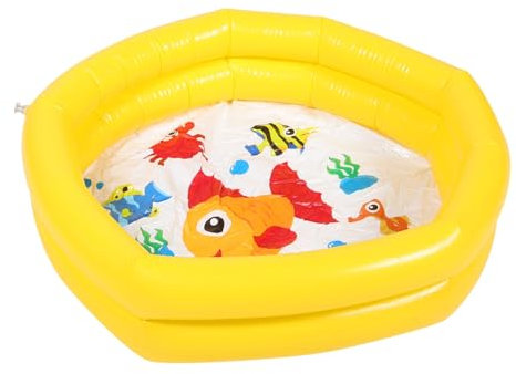 SKISUNO Piscina Inflable para Bebés Redonda De PVC para Agua Jardín o Interior Piscina De y Divertida para Pequeños