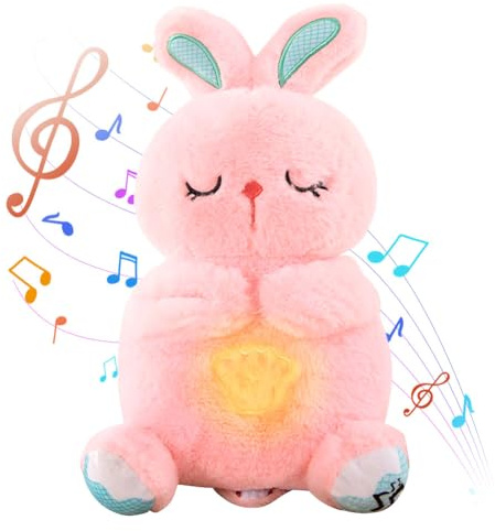 HTGWCG Schlummer Koala Kuscheltier, Bunny Schlummer Kuscheltier, Koala Plüschtier Schlum-mer Otter Kuschelti-er mit Atembewegung und Musik Schlum-mer Teddy Kuschelti-er