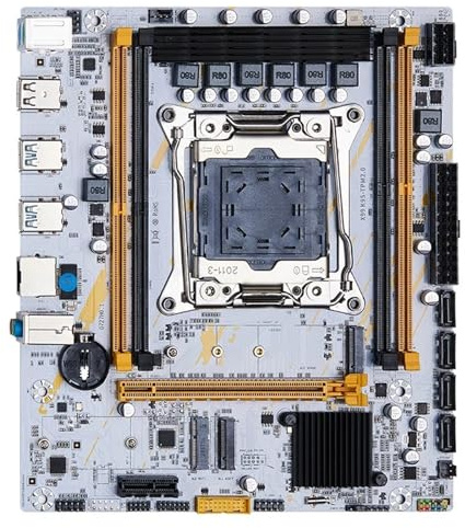 Placa Madre Fit For QIYIDA X99 LGA2011-3 Ranura SATA3.0 USB3. NVME M.2 NGFF WiFi admite Memoria DDR4 y procesador Xeon E5 V3 V4 TPM14PIN