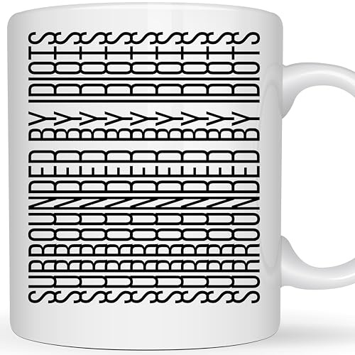 Be Buz Surrounded By Idiots Hidden Message Mug - Funny Geometric Optical Illusion Coffee Cup - 11oz White Ceramic Tea Mug