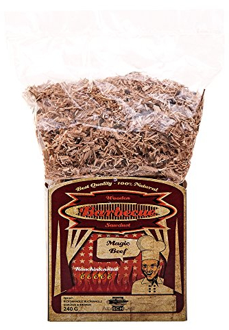 Axtschlag Räuchermehl, Sawdust Magic Beef, Holz, 240 g
