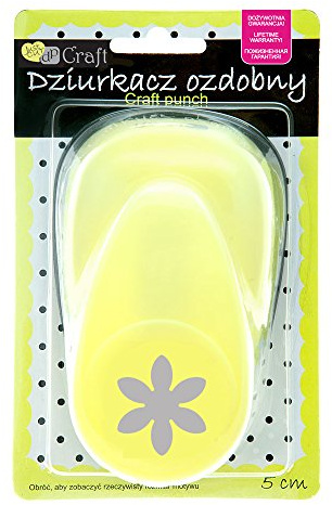 dpCraft Motivstanzer Motivlocher Papierstanzer Stanzer Locher 5CM GÄNSEBLÜMCHEN 2