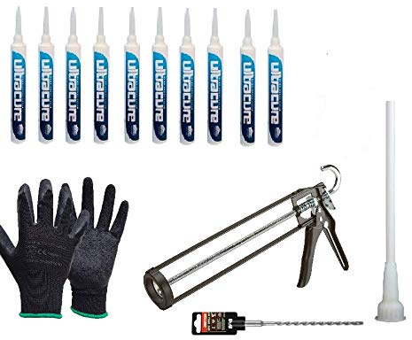 Damp Proof Cream DPC Injection Kit 10 x Tubes