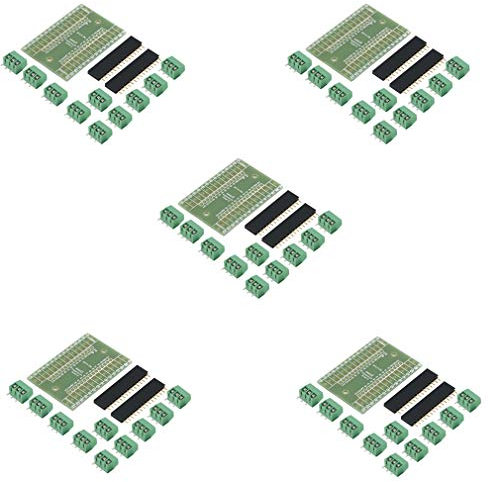 HiLetgo 5pcs NANO IO Shield DIY NANO IO Expansion Board DIY Kits for Arduino NANO