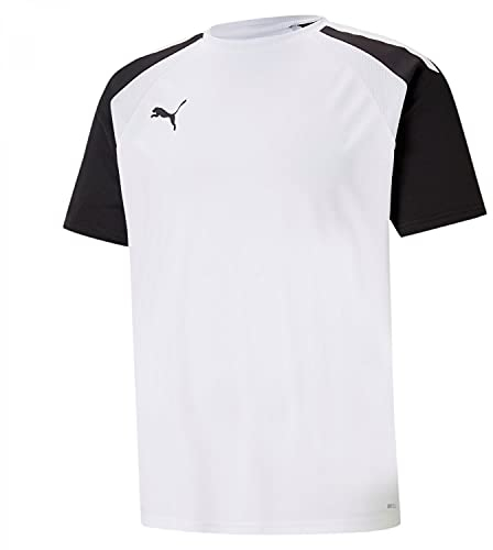 PUMA Unisex Teampacer Jersey T-Shirt, Weiß, B, XXL