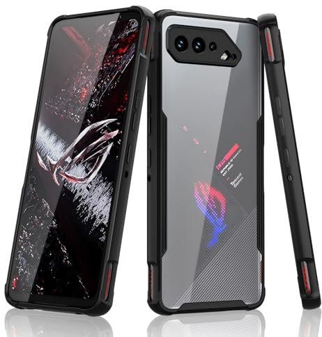 Fanbiya Silikon Hülle für ROG Phone 5 Schwarz