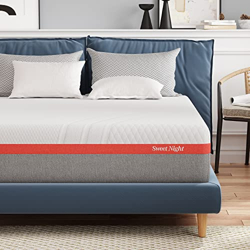 Sweetnight Matratze 90x200 Kaltschaummatratze Memory Schaum ergonomische 7-Zonen atmungsaktiv Matratzen Höhe 18cm Härtegrad H3 Öko-Tex Zertifiziert (90 x 200 x 18cm)