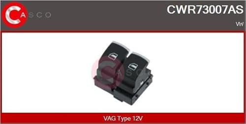 Casco CWR73007AS Schalter Glasheber Vag