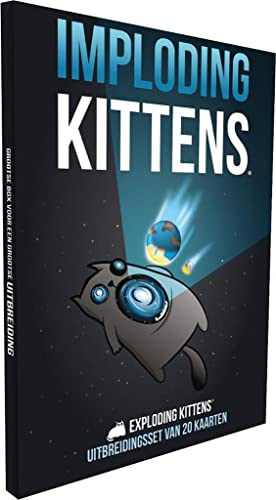 Imploding Kittens NL – Kartenspiel – Erweiterung für Exploding Kittens – Partyspiel – Für die ganze Familie [NL] - Niederländische Sprache