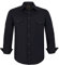 Coevals Club Herren Druckknöpfen Unifarben Anzug Regular Fit Langarmhemd Freizeitniederknöpfen Hemd Männer Bügelleichtes Business Hemd (Schwarz #4 XL)