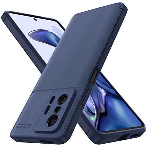 YESARMOR Blau Hülle für Xiaomi 11T / 11T Pro 5G, Stoßfest Schutzhülle, Weiches Silikon TPU, Extra Dünn, Handyhülle für Xiaomi 11T / 11T Pro Blau