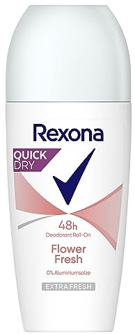 Rexona Deo Roll-On, Flower Fresh, 0% Aluminiumsalze, 50 ml