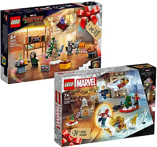 Lego 2er Set: 76267 Avengers Adventskalender & 76231 Guardians of The Galaxy Adventskalender
