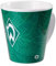 SV Werder Bremen Kaffeetasse, Becher 320 ml - Keramik - Motiv Raute
